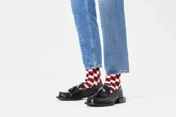 Damen Happy Socks Filled Optic Sock