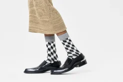 Damen Happy Socks Filled Optic Sock