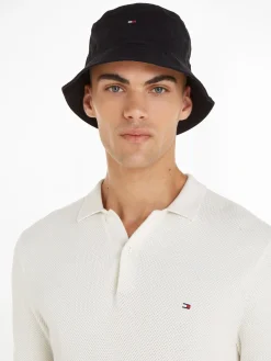 Herren Tommy Hilfiger Fischerhut mit aufgestickter Flag