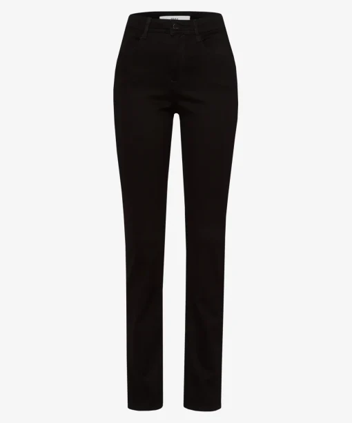 Damen Brax Five-Pocket-Hose in Baumwollsatin