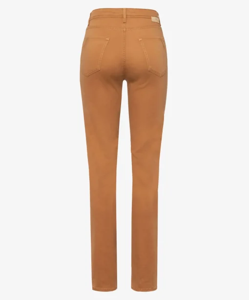 Damen Brax Five-Pocket-Hose in Baumwollsatin