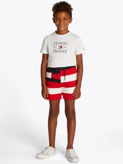 Kinder Tommy Hilfiger Flag Shorts