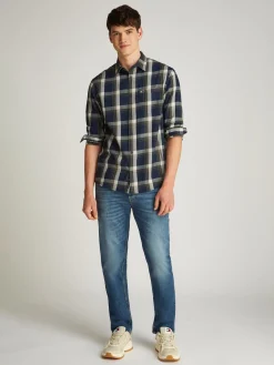 Herren Tommy Jeans Flanellhemd