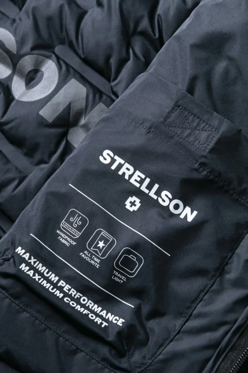 Herren Strellson Flex Cross Windbreaker-Steppjacke Avio Flex