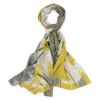 Damen Marc Cain Floraler Schal mit Lurex-Details