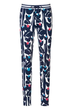 Damen Mey Flower Jungle Hose lang