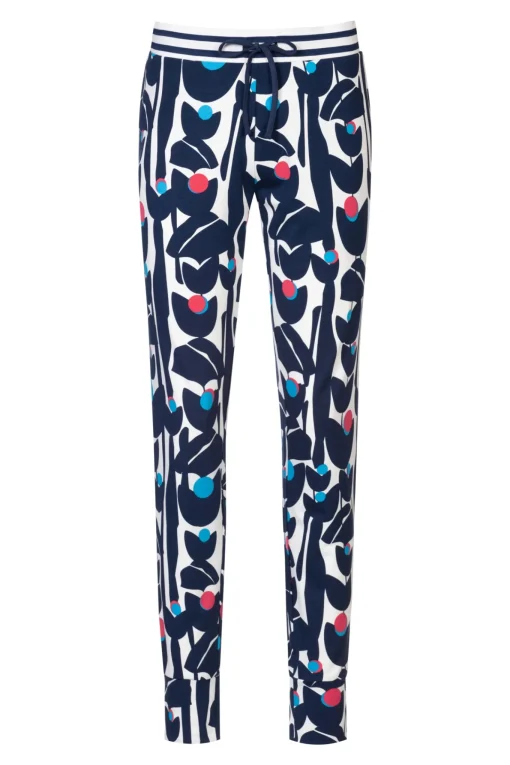 Damen Mey Flower Jungle Hose lang