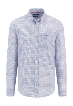 Herren Fynch-Hatton Freizeithemd 1/1 Arm Minimalprint