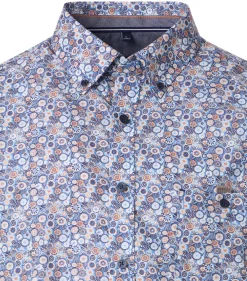 Herren Casa Moda Freizeithemd Kurzarm