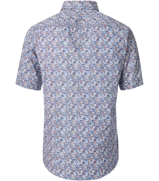 Herren Casa Moda Freizeithemd Kurzarm