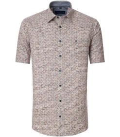 Herren Casa Moda Freizeithemd Kurzarm