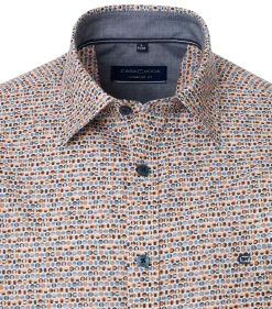 Herren Casa Moda Freizeithemd Kurzarm