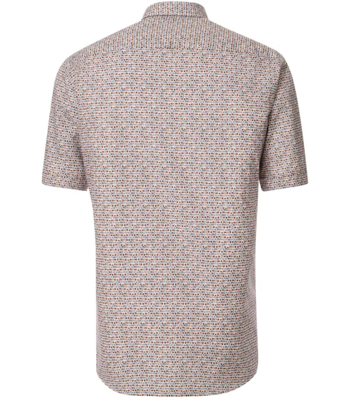 Herren Casa Moda Freizeithemd Kurzarm