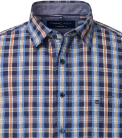 Herren Casa Moda Freizeithemd Kurzarm