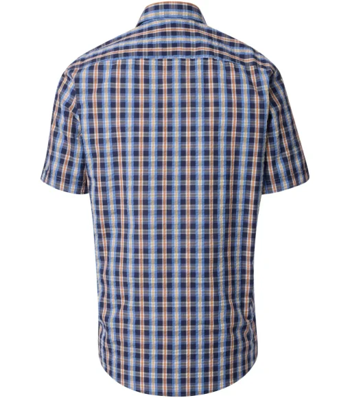 Herren Casa Moda Freizeithemd Kurzarm