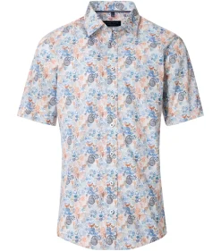 Herren Casa Moda Freizeithemd Kurzarm