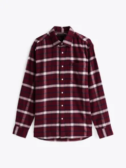 Herren Tommy Hilfiger Gebürstetes Regular Fit Hemd mit Shadow-Karos