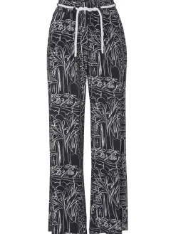 Damen Eiszeit Gemusterte Hose