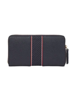 Damen Tommy Hilfiger Genarbte Reißverschluss-Brieftasche