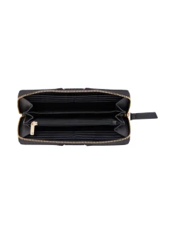 Damen Tommy Hilfiger Genarbte Reißverschluss-Brieftasche