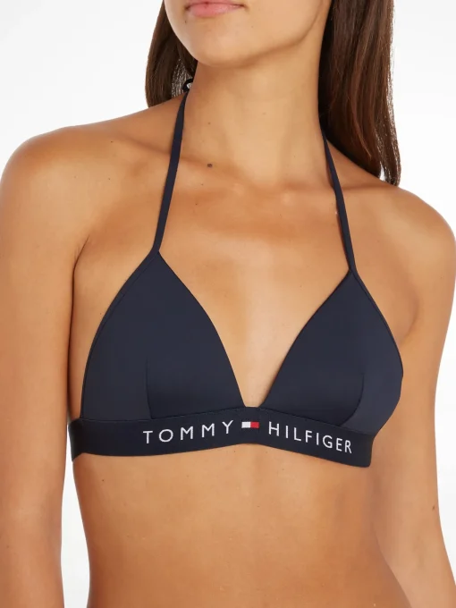 Damen Tommy Hilfiger Gepolstertes Triangel-Bikinioberteil