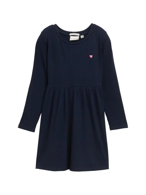 Kinder Tom Tailor Denim Geripptes Kleid