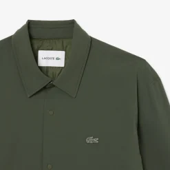 Herren Lacoste Gestepptes, wasserabweisendes Overshirt