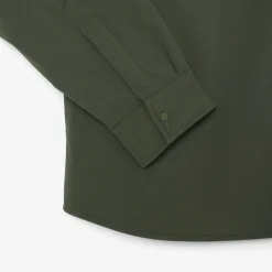 Herren Lacoste Gestepptes, wasserabweisendes Overshirt