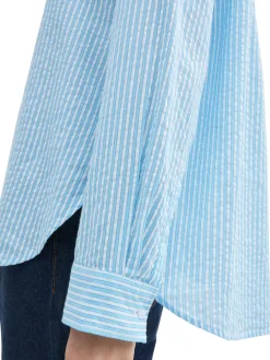 Damen Tom Tailor Denim Gestreifte Bluse