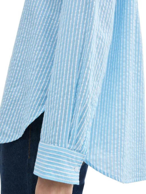 Damen Tom Tailor Denim Gestreifte Bluse
