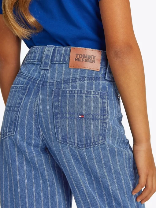 Kinder Tommy Hilfiger Gestreifte Jeans