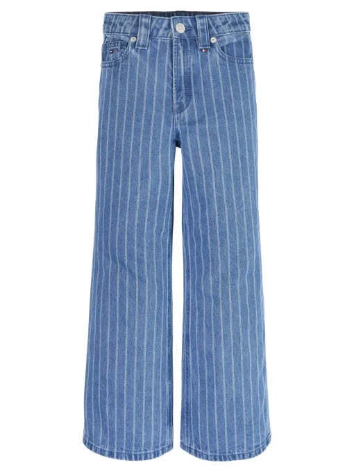 Kinder Tommy Hilfiger Gestreifte Jeans