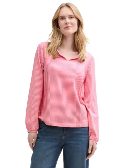 Damen Tom Tailor Gestreifte T-Shirt-Bluse