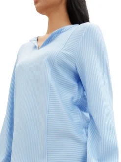 Damen Tom Tailor Gestreifte T-Shirt-Bluse