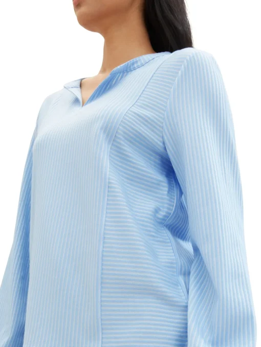 Damen Tom Tailor Gestreifte T-Shirt-Bluse