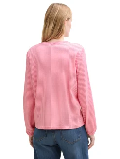Damen Tom Tailor Gestreifte T-Shirt-Bluse