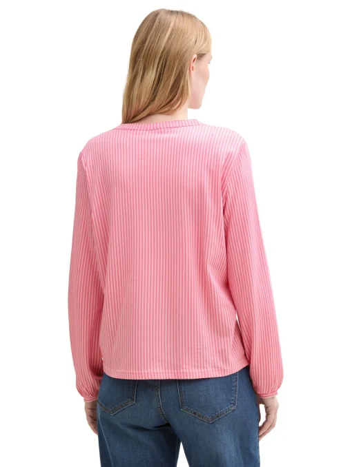 Damen Tom Tailor Gestreifte T-Shirt-Bluse