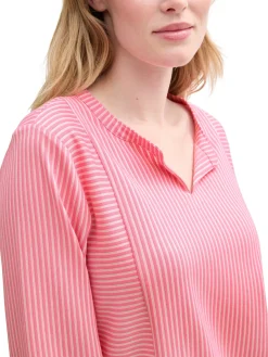Damen Tom Tailor Gestreifte T-Shirt-Bluse