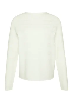Damen s.Oliver BLACK LABEL Gestreifter Feinstrickpullover aus Viskosemix