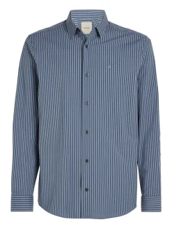 Herren Calvin Klein Gestreiftes Hemd