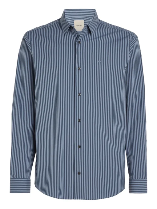 Herren Calvin Klein Gestreiftes Hemd
