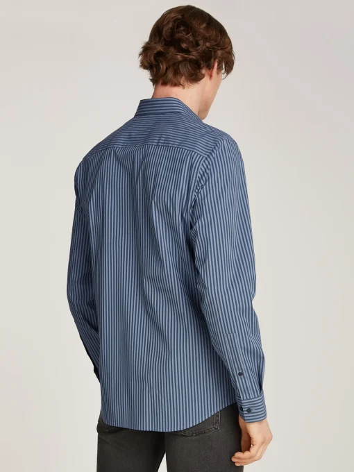 Herren Calvin Klein Gestreiftes Hemd