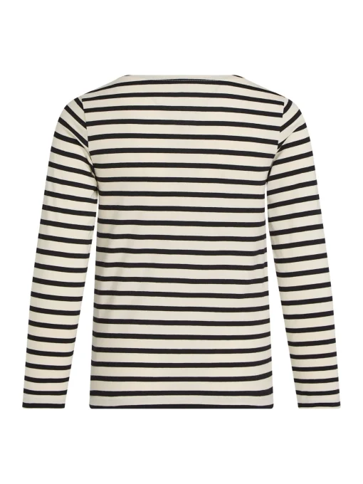 Kinder Calvin Klein Gestreiftes Langarmshirt