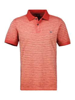 Herren Lerros Gestreiftes Poloshirt