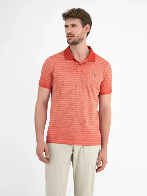 Herren Lerros Gestreiftes Poloshirt