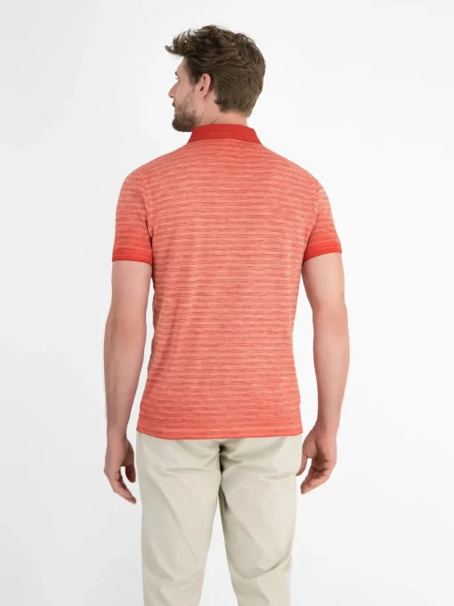 Herren Lerros Gestreiftes Poloshirt