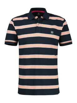 Herren Lerros Gestreiftes Poloshirt