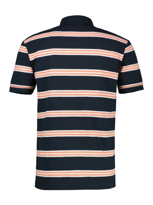Herren Lerros Gestreiftes Poloshirt
