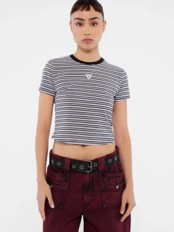 Damen GUESS Gestreiftes Shirt