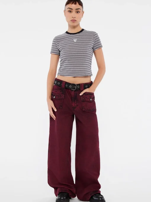 Damen GUESS Gestreiftes Shirt